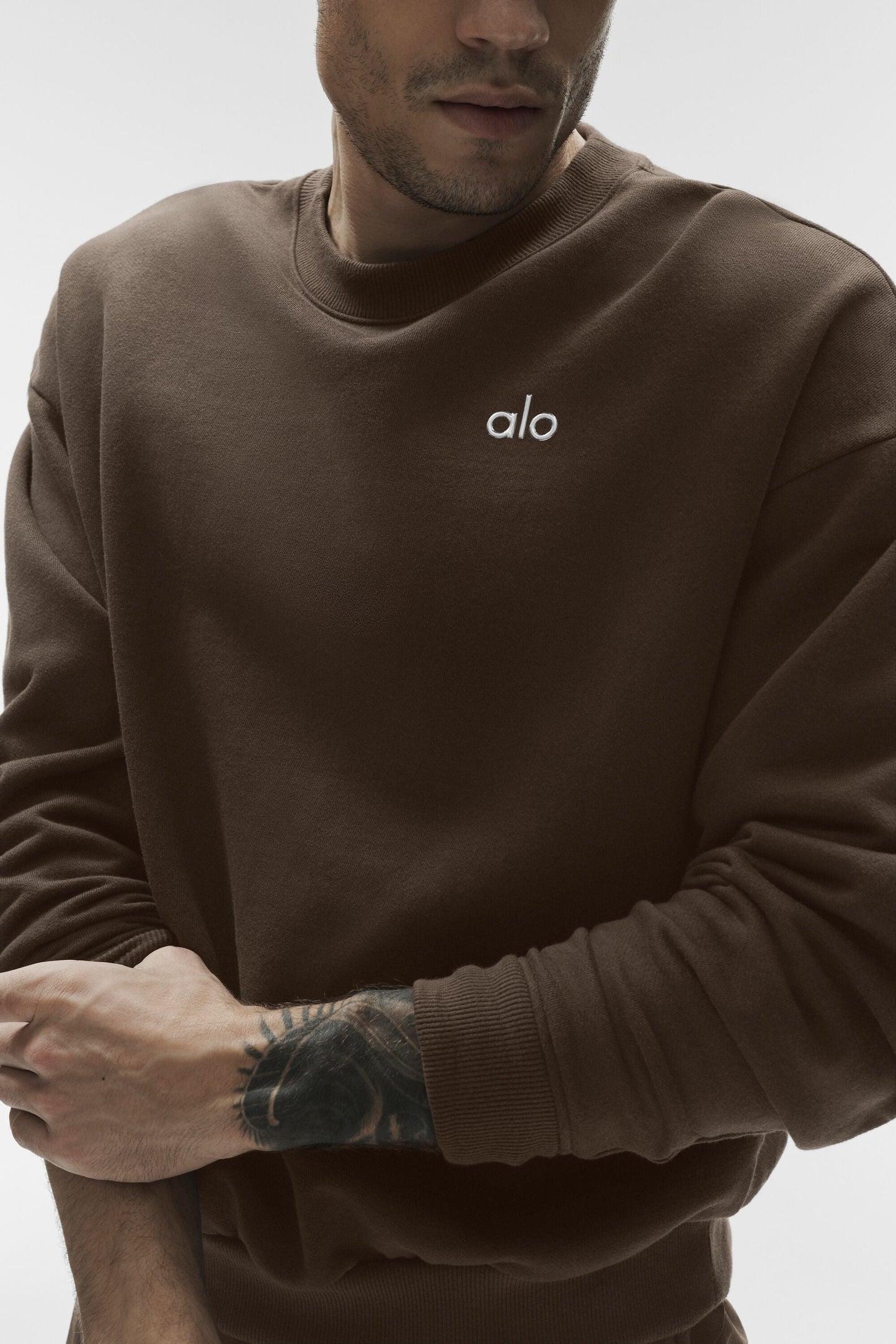 Accolade Crew Neck Pullover - Espresso