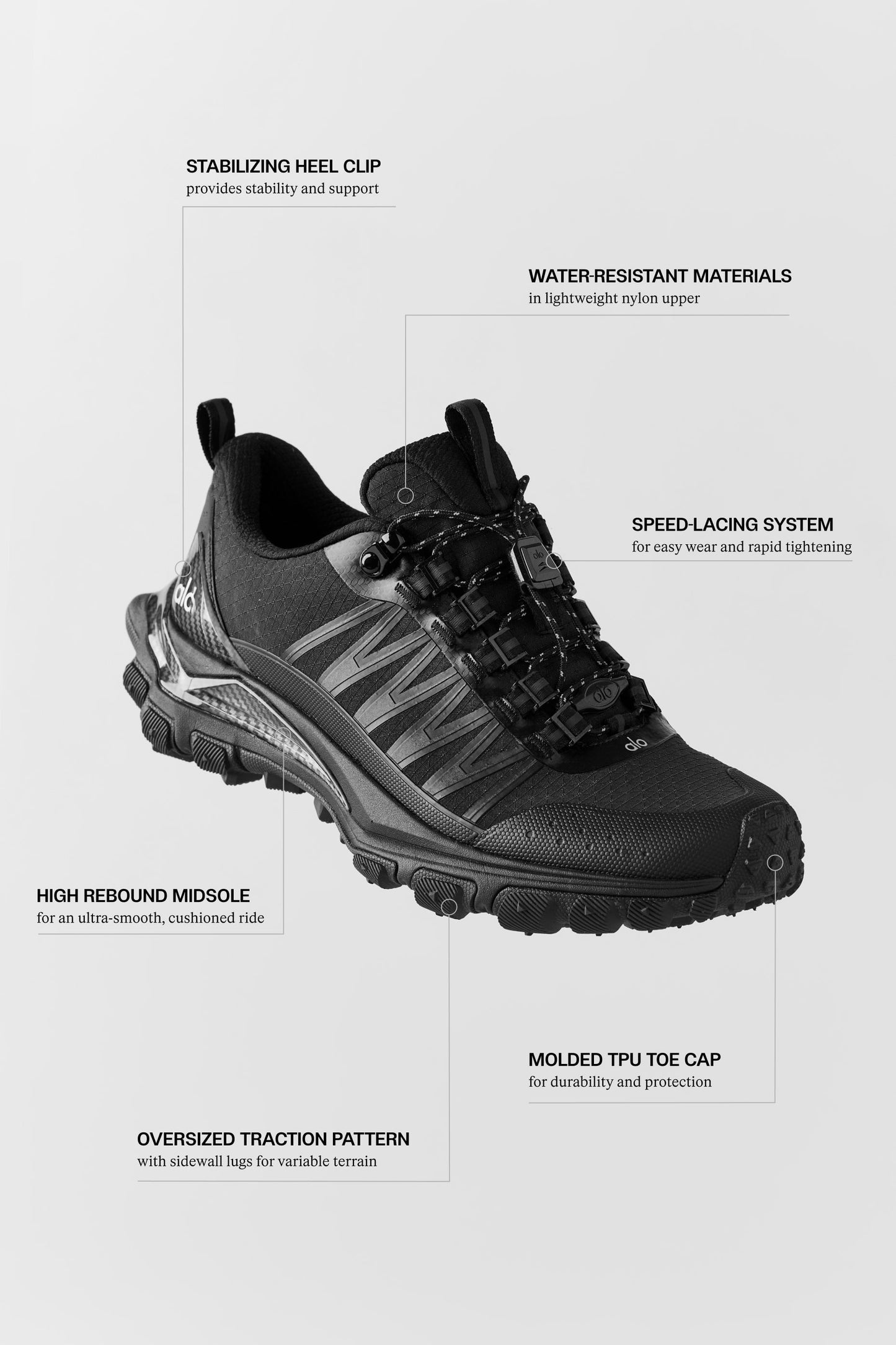 ALO Trail - Black