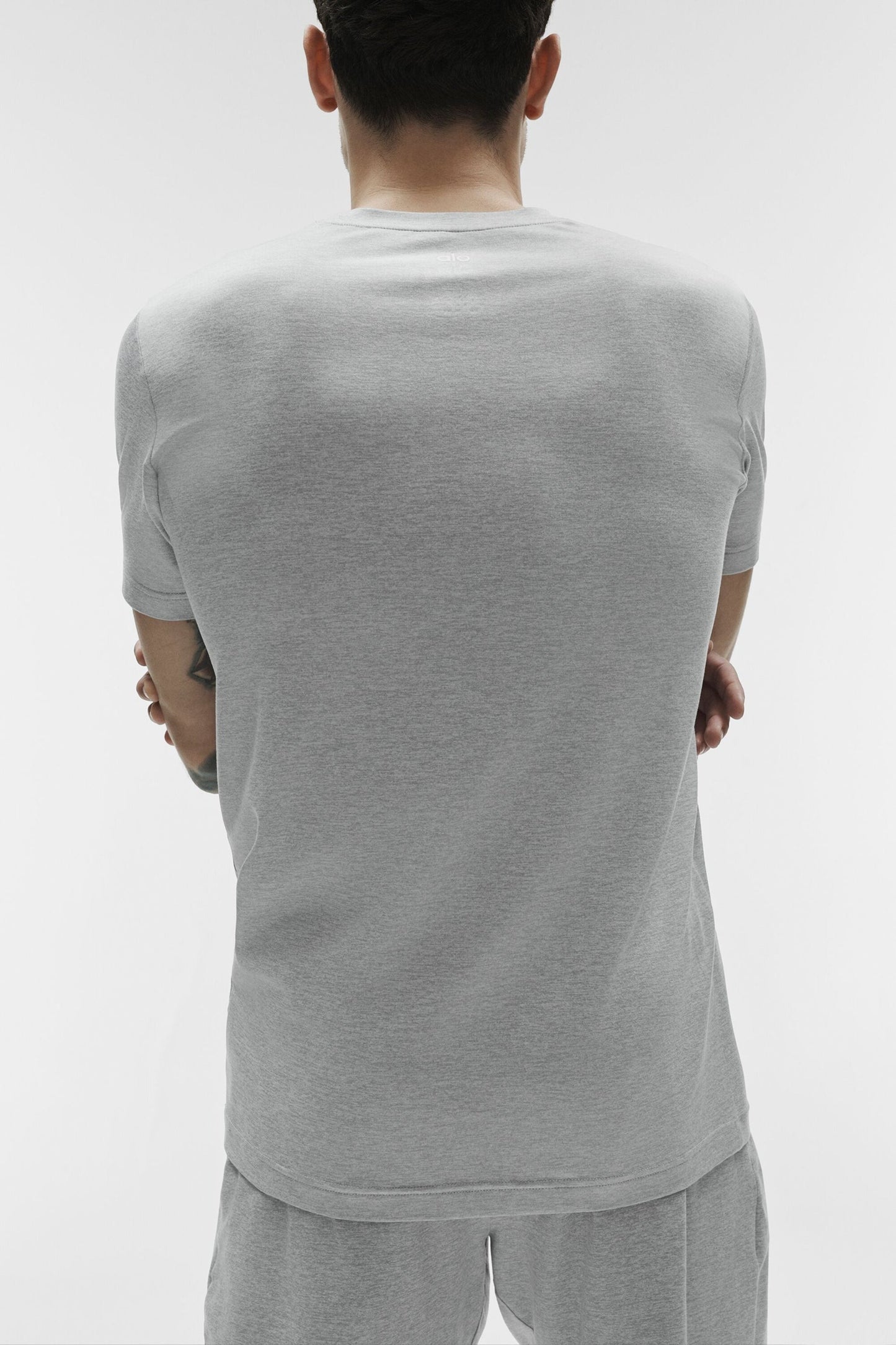 Conquer Reform Crewneck Short Sleeve - Athletic Heather Grey