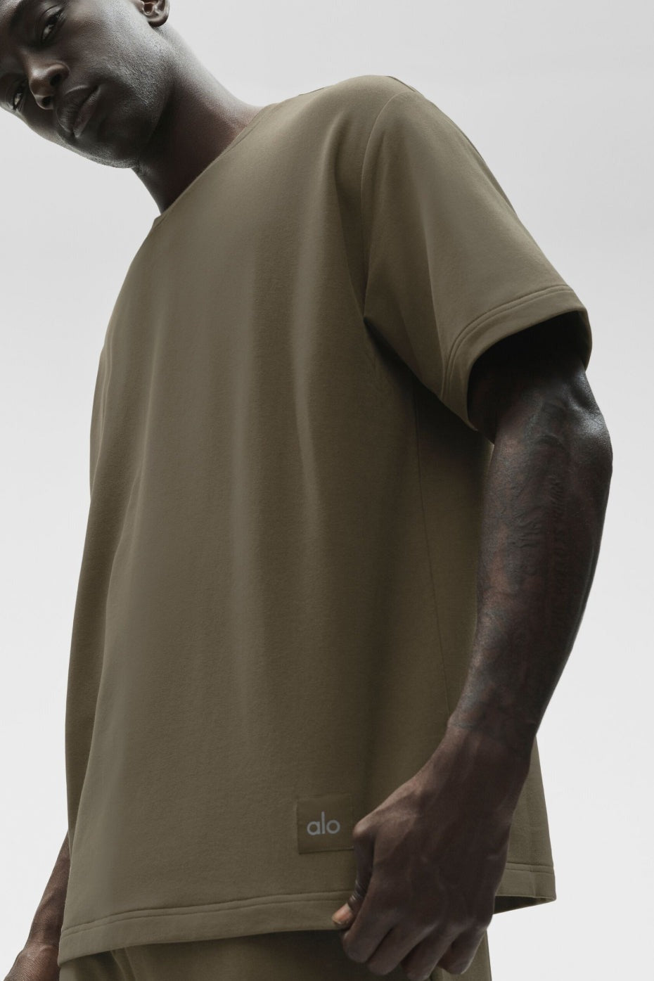 Double Take Short Sleeve - Olive Tree