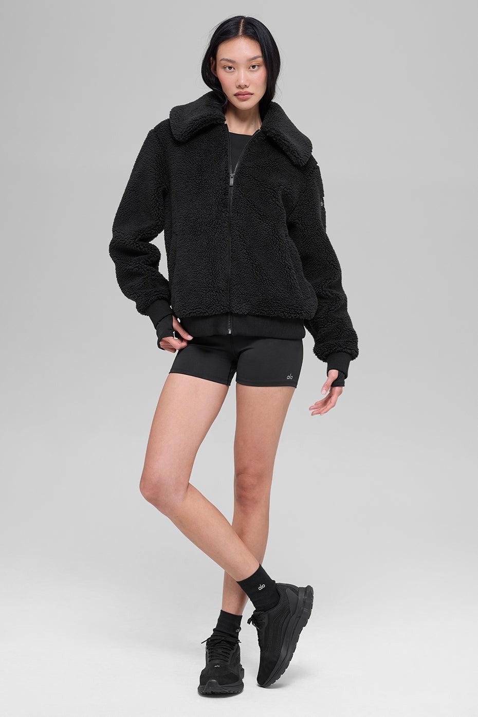 Sherpa Downtown Jacket - Black