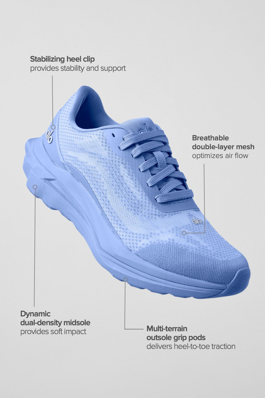 ALO Runner - Crystal Clear Blue