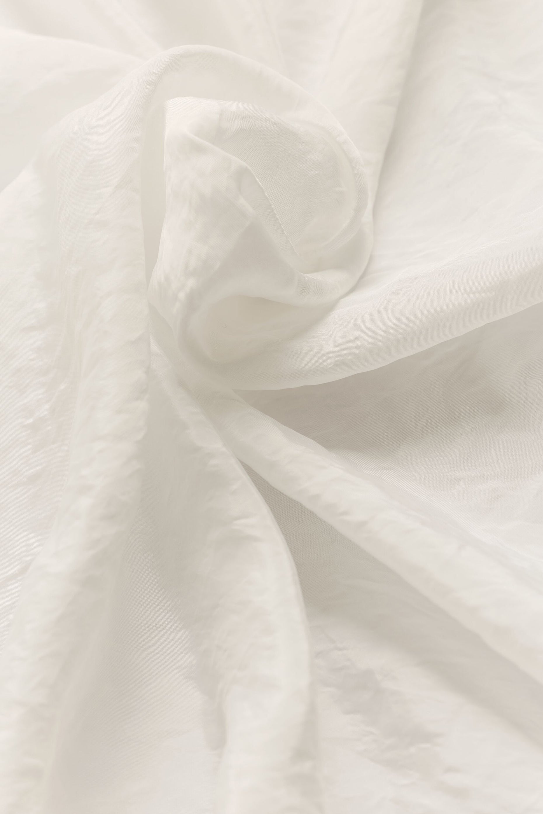 Semi-Sheer Golden Hour Button Down Long Sleeve - Ivory