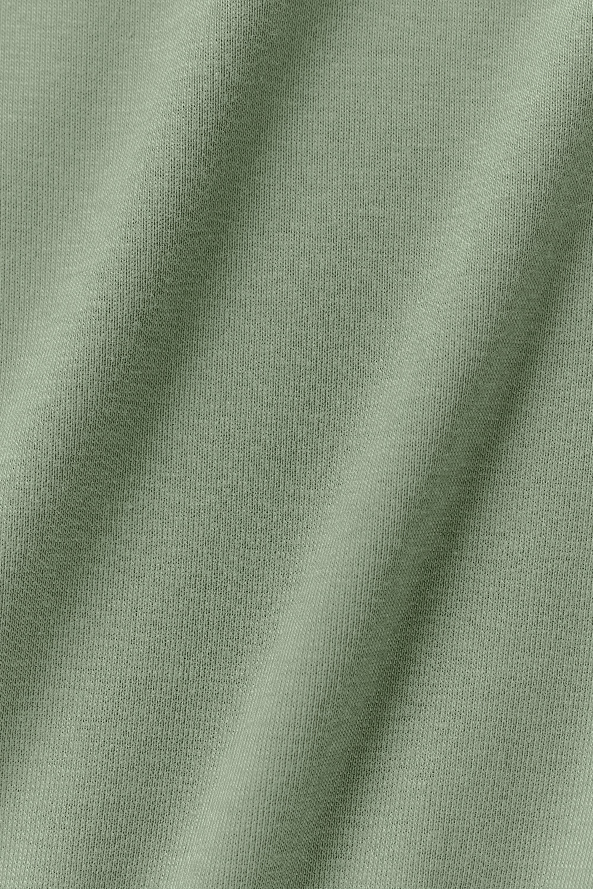 Cropped Timeless Tee - Dune Grass