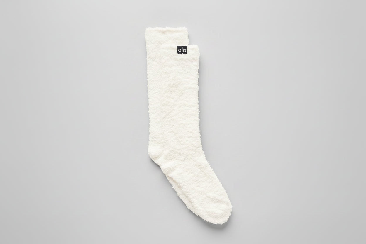 Women's Plush Lush Sock - Ivory