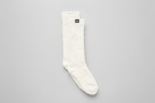 Women's Plush Lush Sock - Ivory