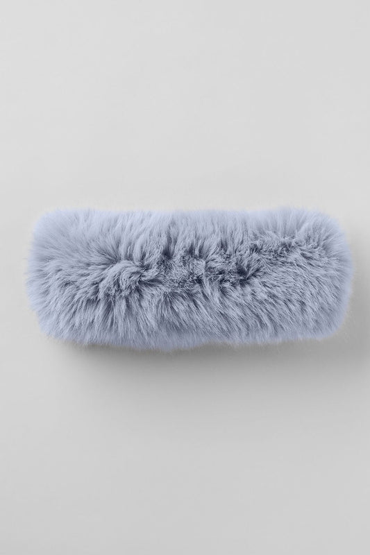 Opulent Faux Fur Wintersun Headband - Winter Frost