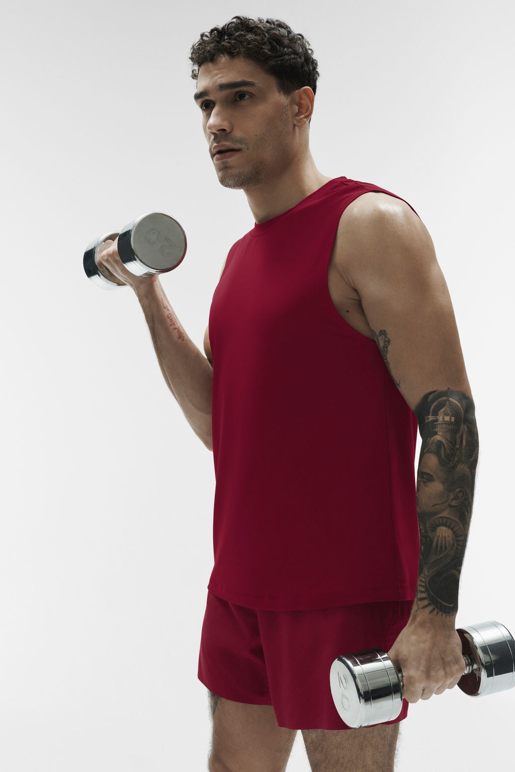 Conquer Muscle Tank - Garnet