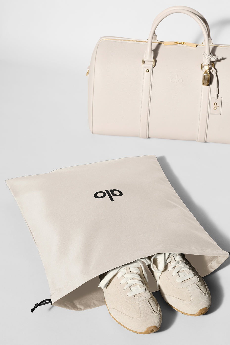 ALO Voyage Duffle - Bone Leather
