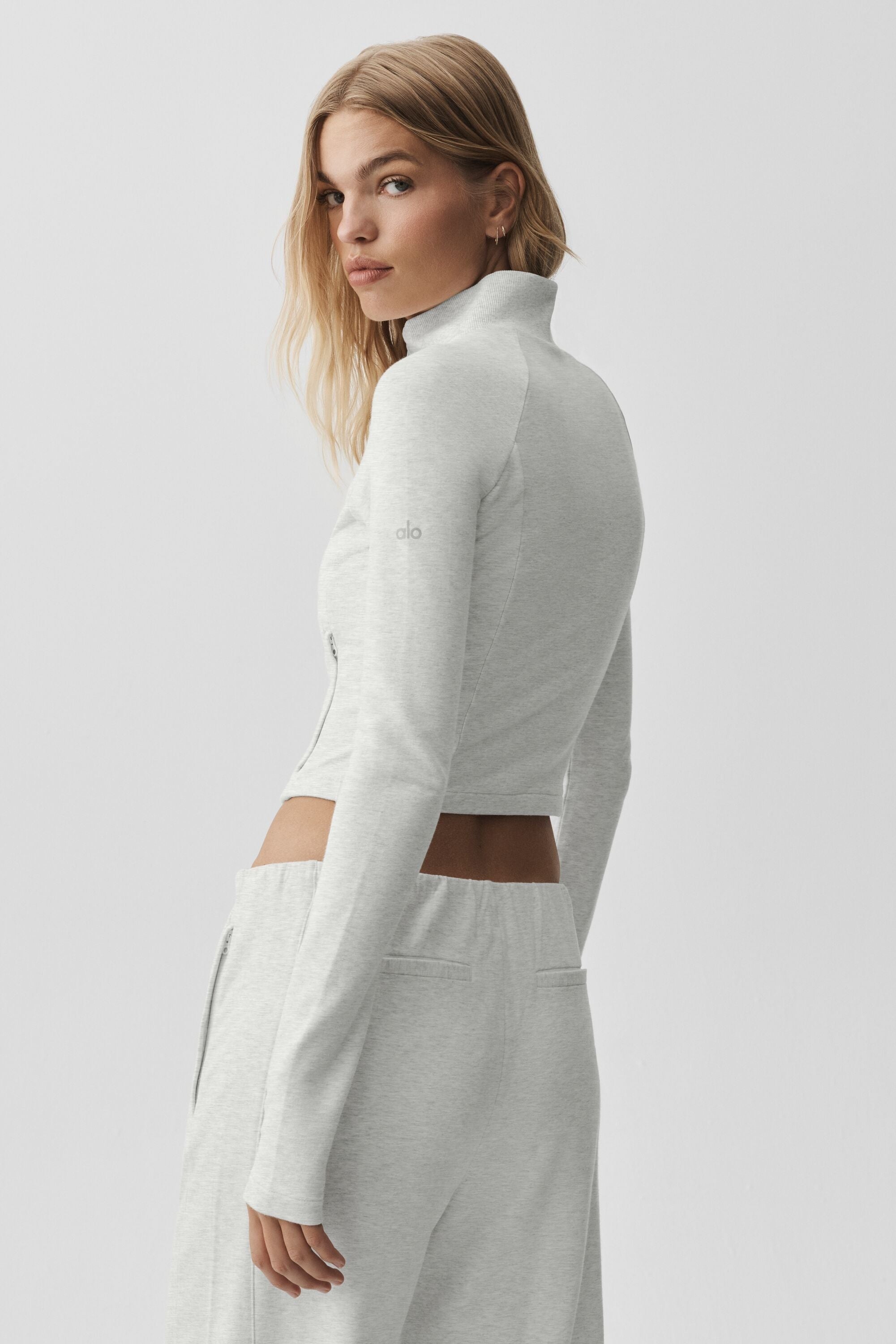Sway On The Go Jacket - White Heather