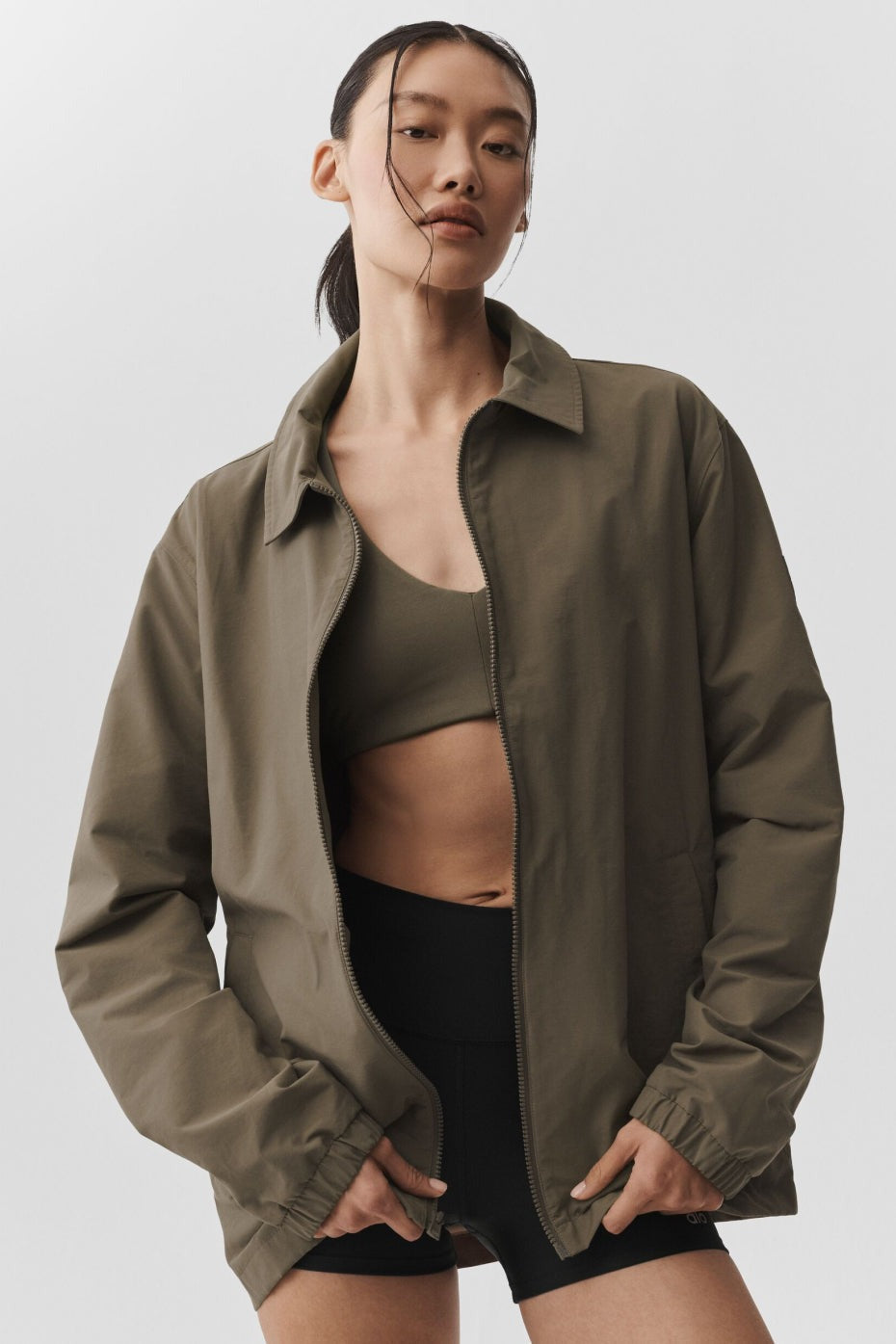 Torrent Overshirt - Olive Tree