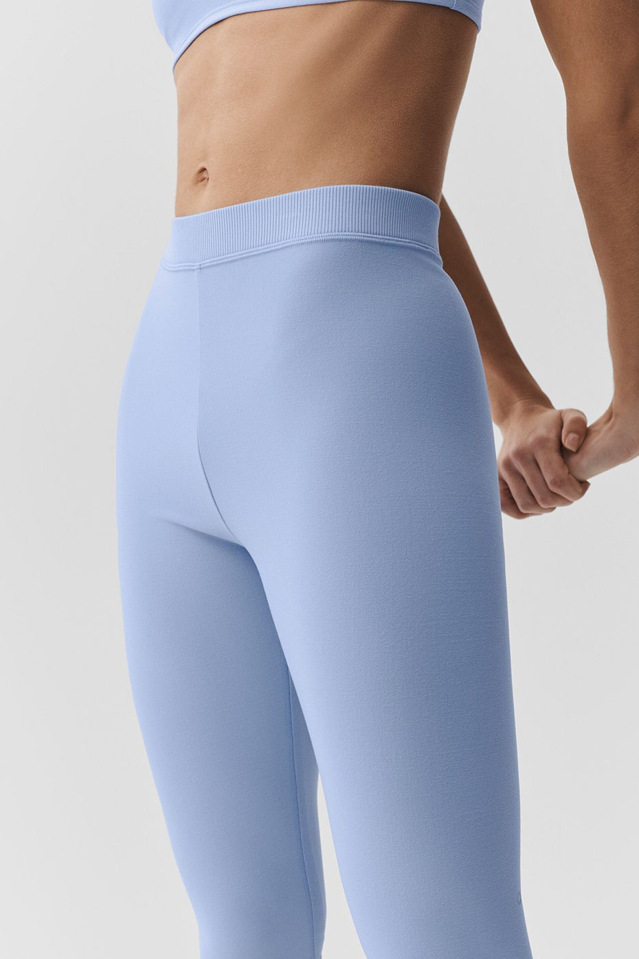 Alosoft High-Waist Iconic 90's Capri - Light Provence Blue