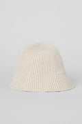 Denim Knit Cloche - Ivory/Oatmilk