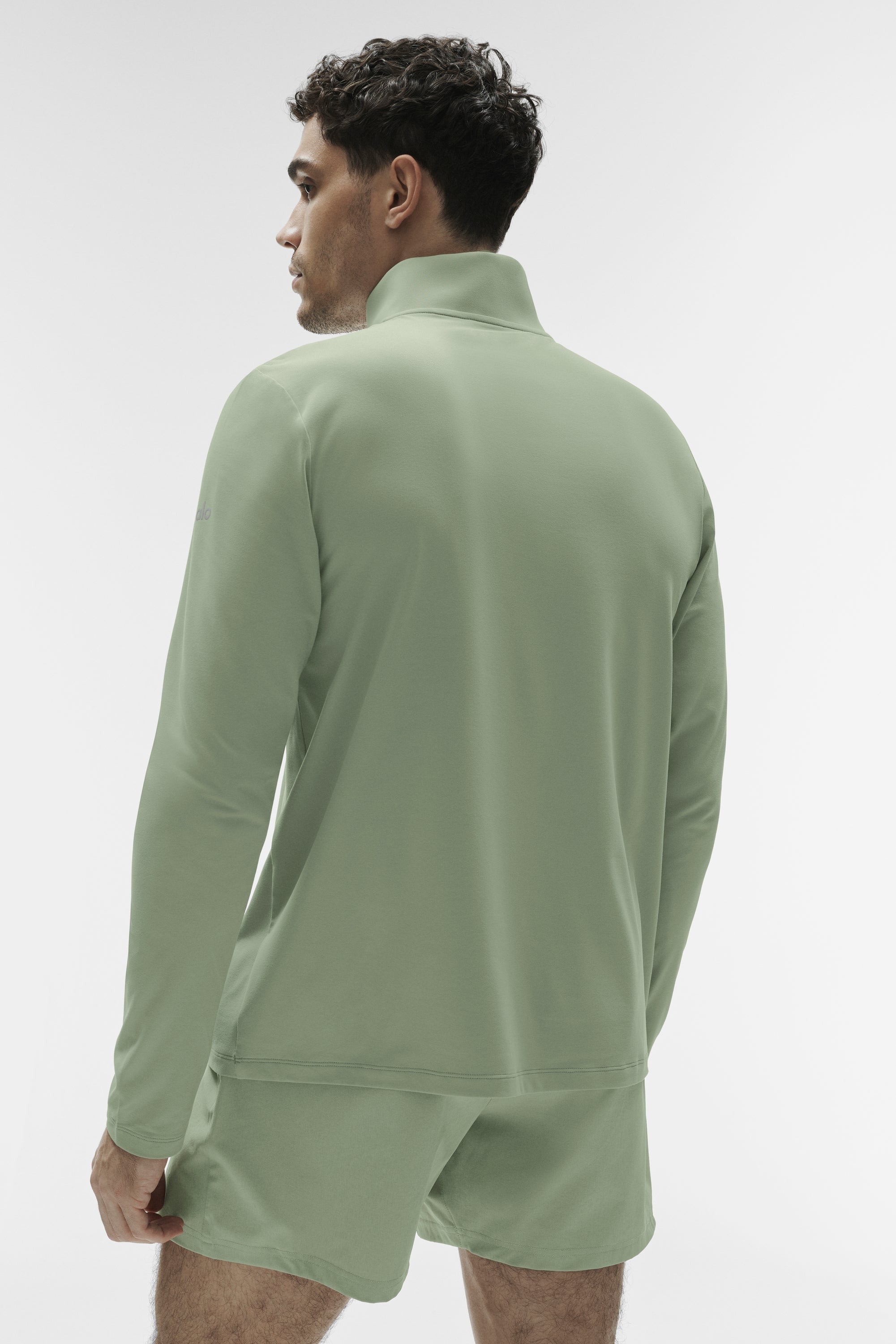 Conquer 1/4 Zip Reform Long Sleeve - Dune Grass