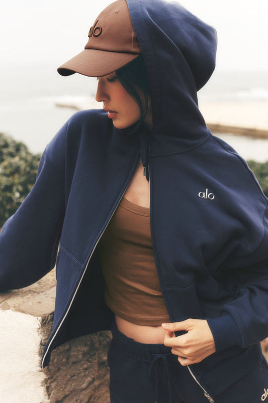 Accolade Full Zip Hoodie - Navy