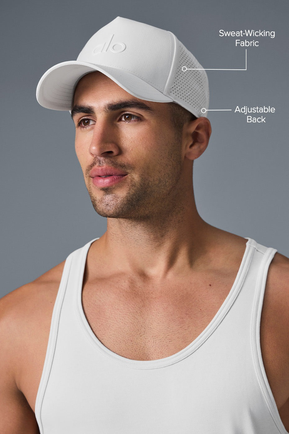 Performance District Trucker Hat - White