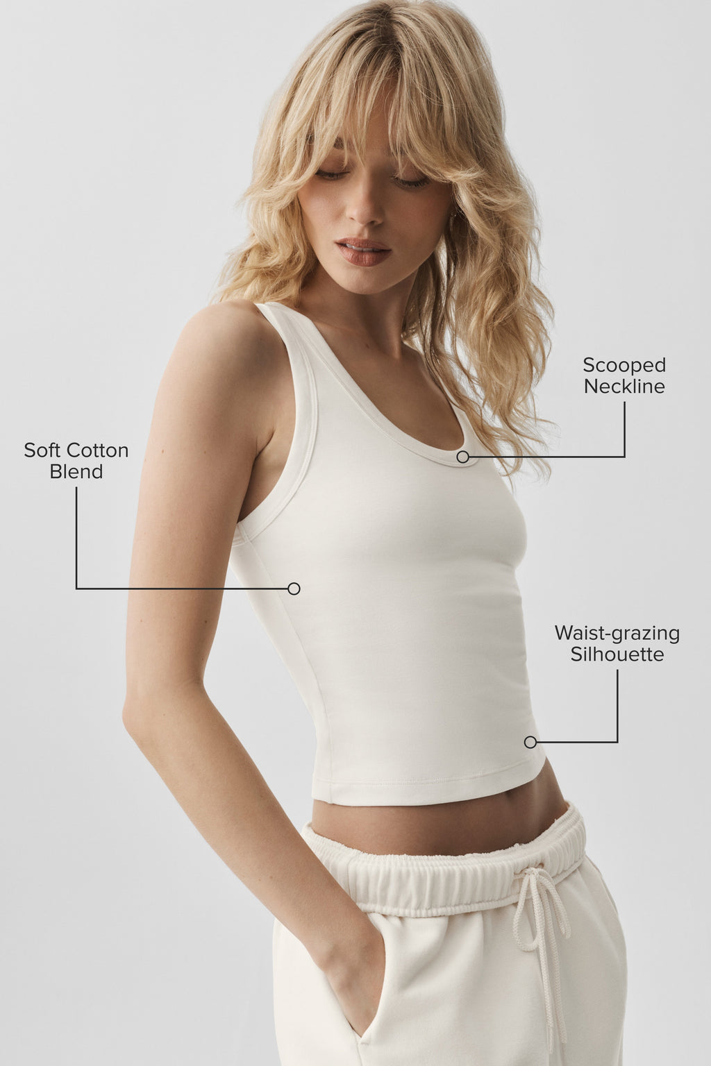 Timeless Tank - Ivory