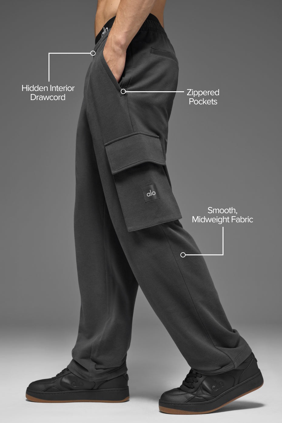 Double Take Cargo Pant - Anthracite