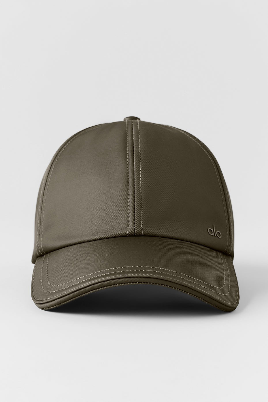 Satin Off-Duty Cap - Olive Tree