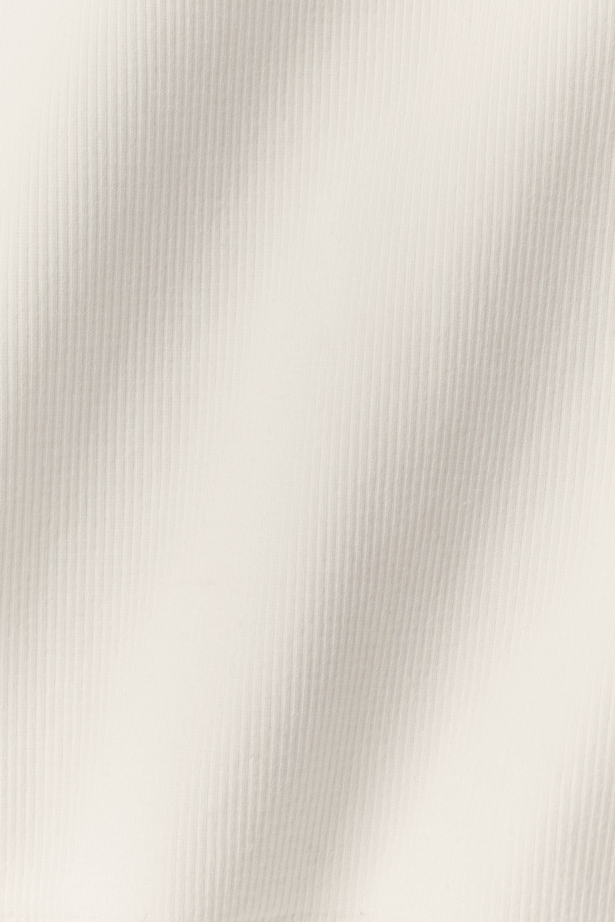 Seamless Modal Ribbed High Neck Delight Bra - Ivory