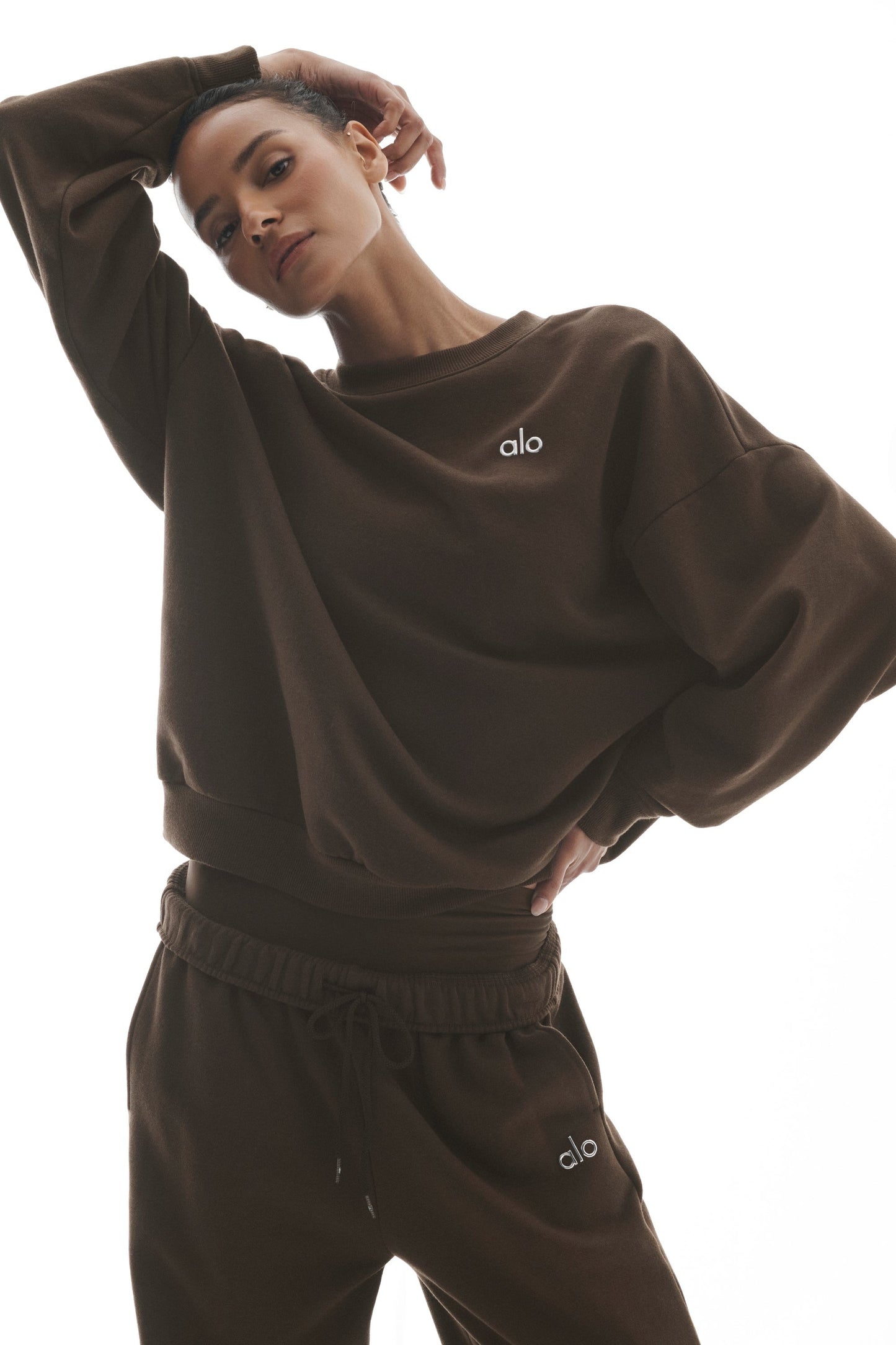 Accolade Crew Neck Pullover - Espresso