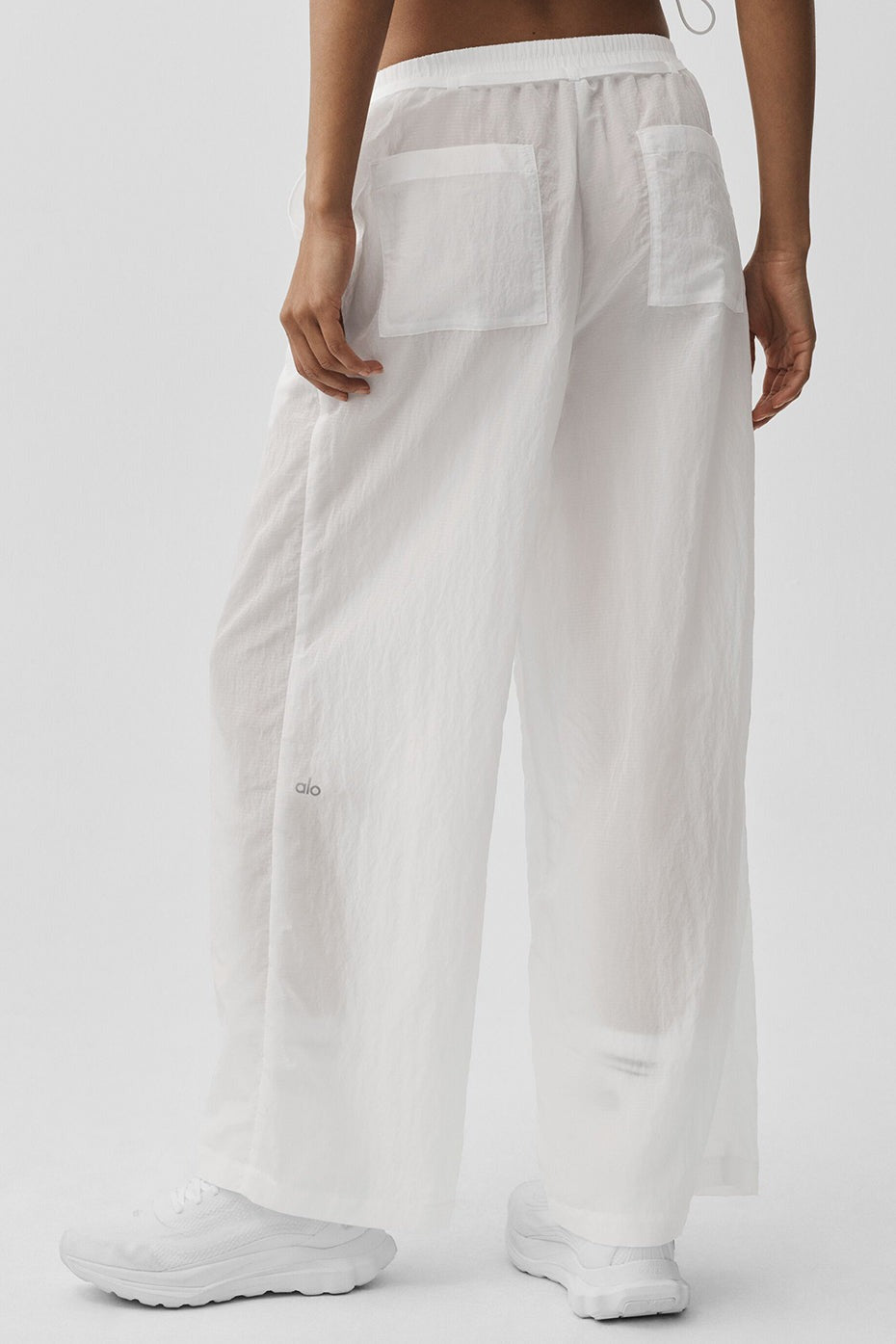 Ripstop Electric Straight Leg Pant - White