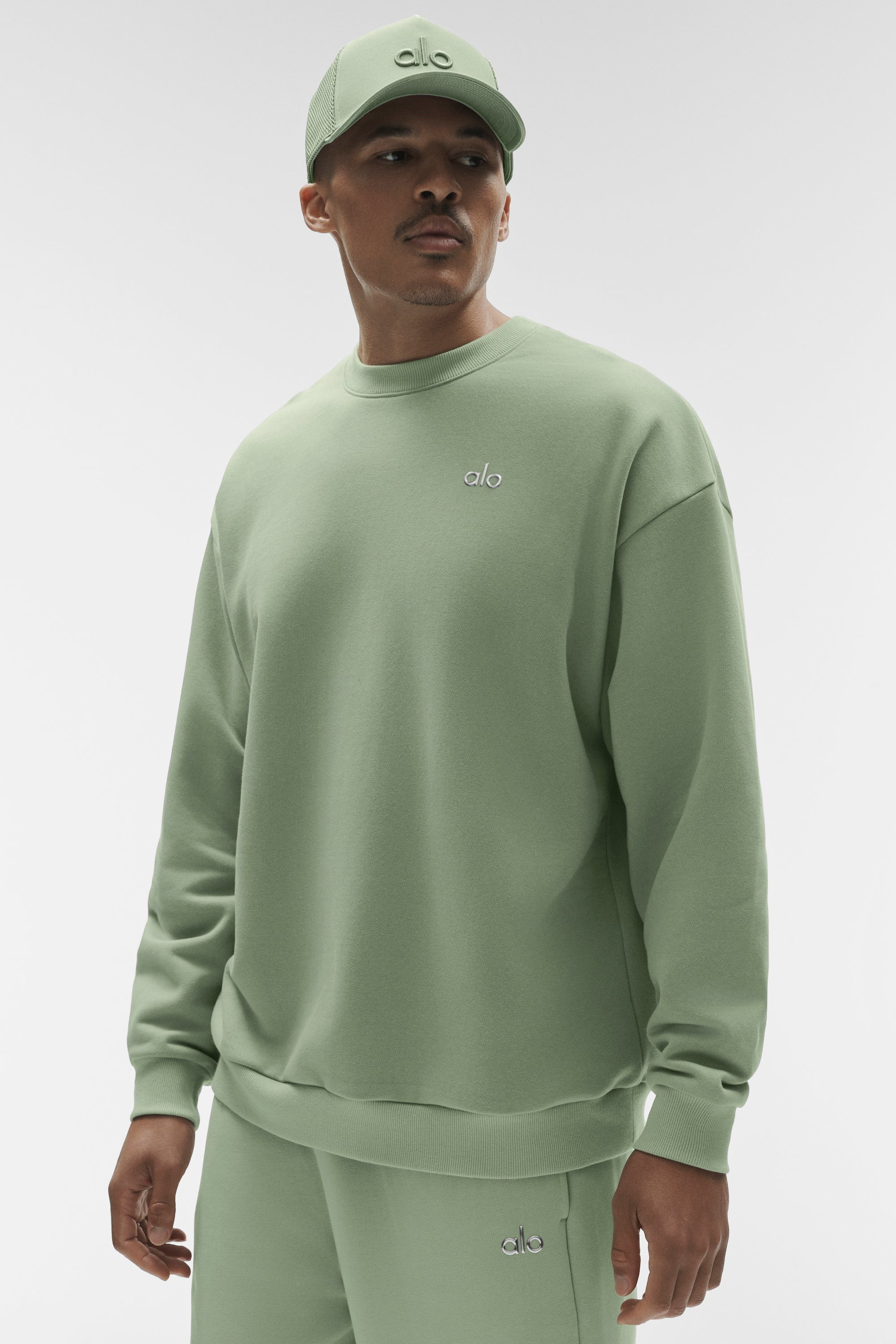 Accolade Crew Neck Pullover - Dune Grass