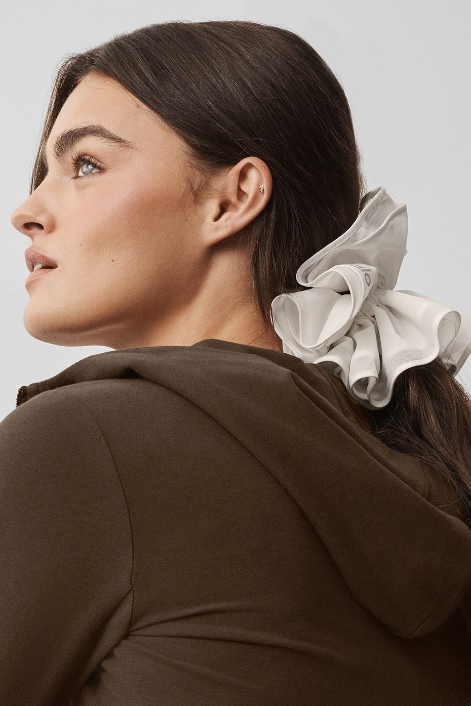Mesh Sweet Nothing Oversize Scrunchie - Ivory