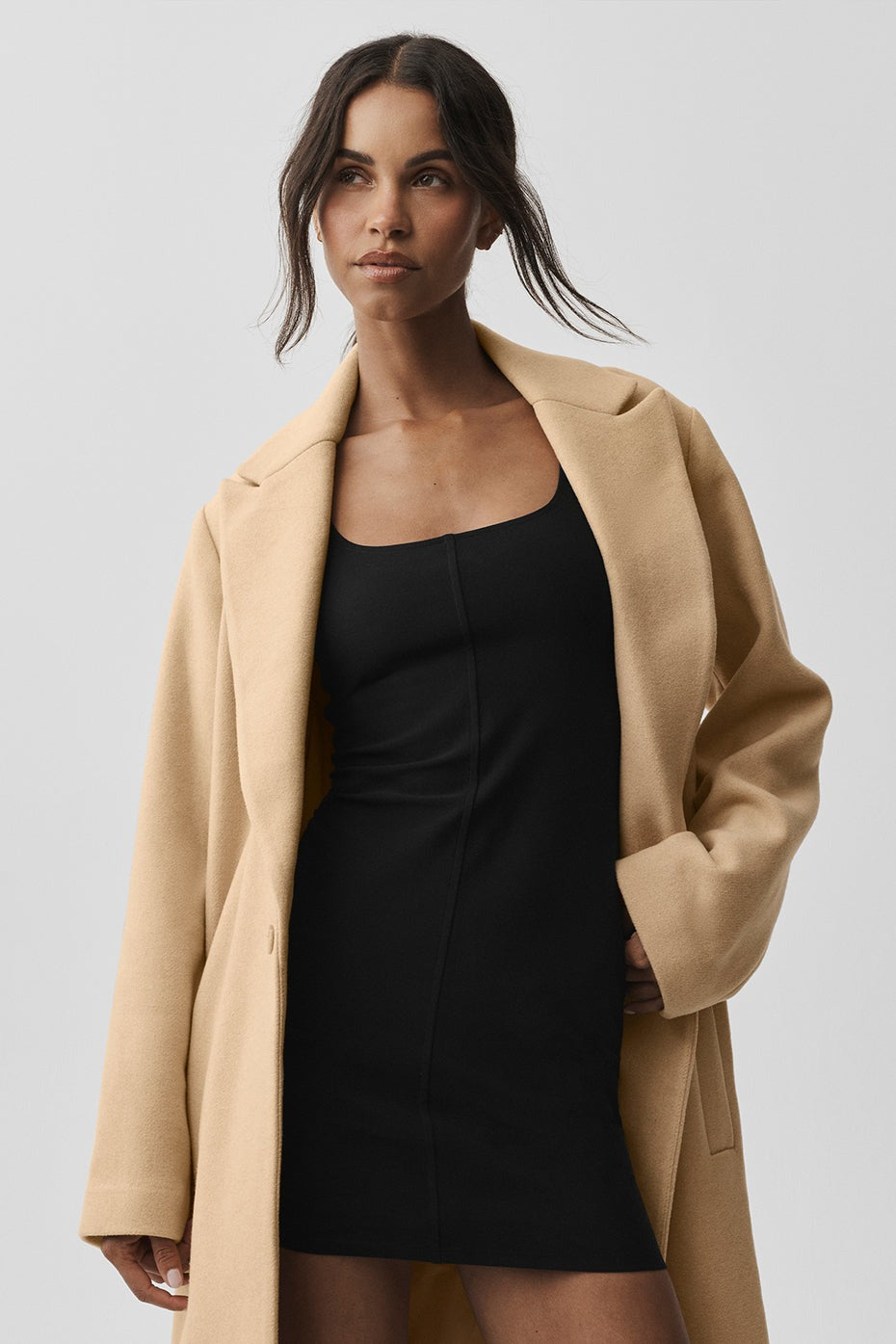 Wool Gameday Overcoat - Camel