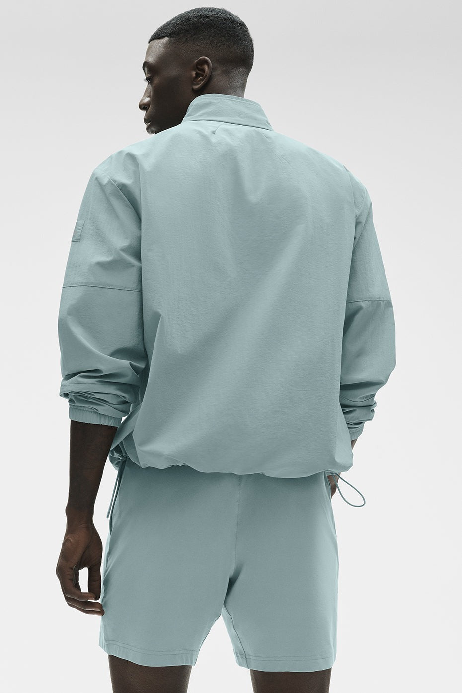 Light Weight Takeaway Track Pullover - Desert Sage