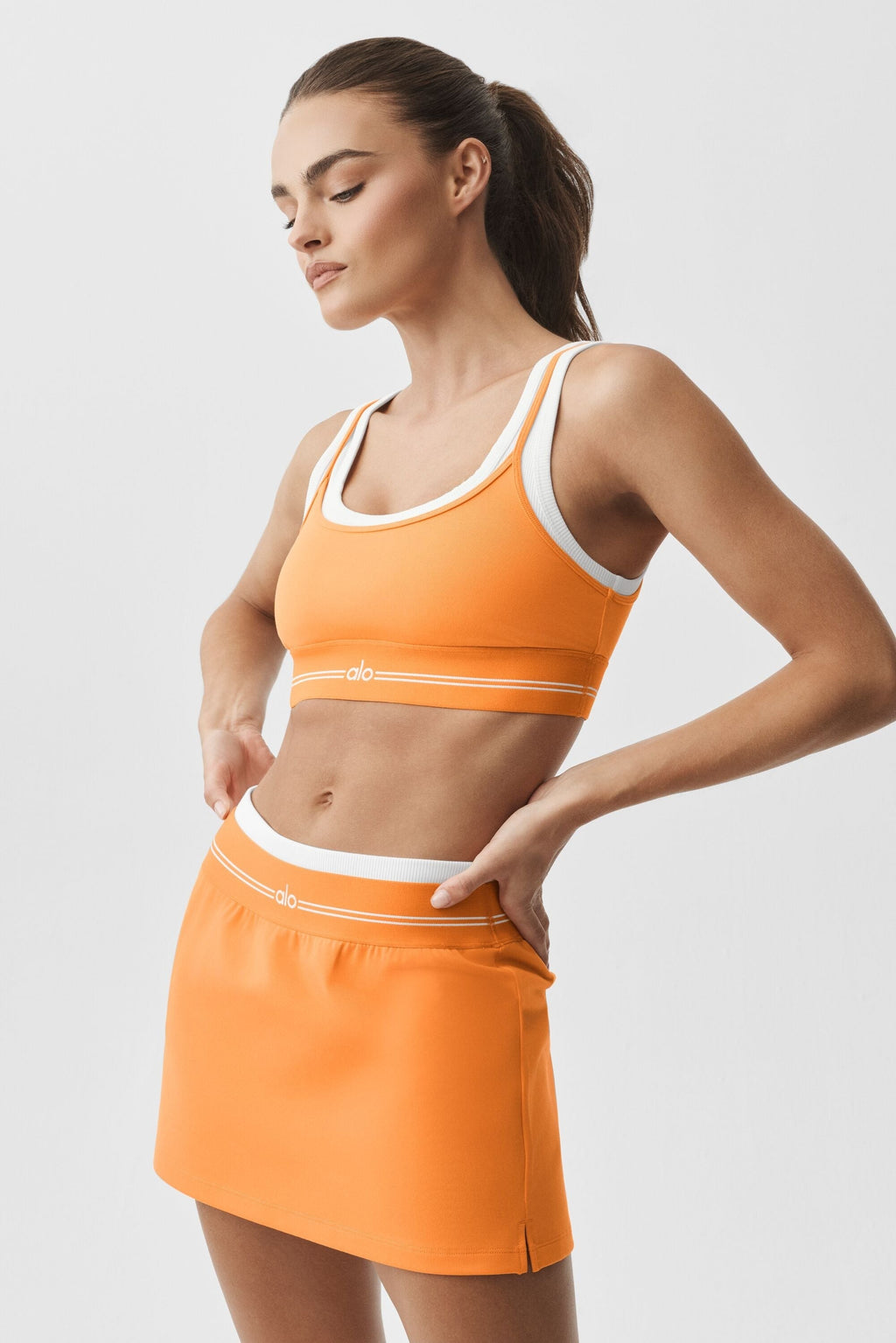 Airbrush Better Together Bra - Satsuma Breeze/White