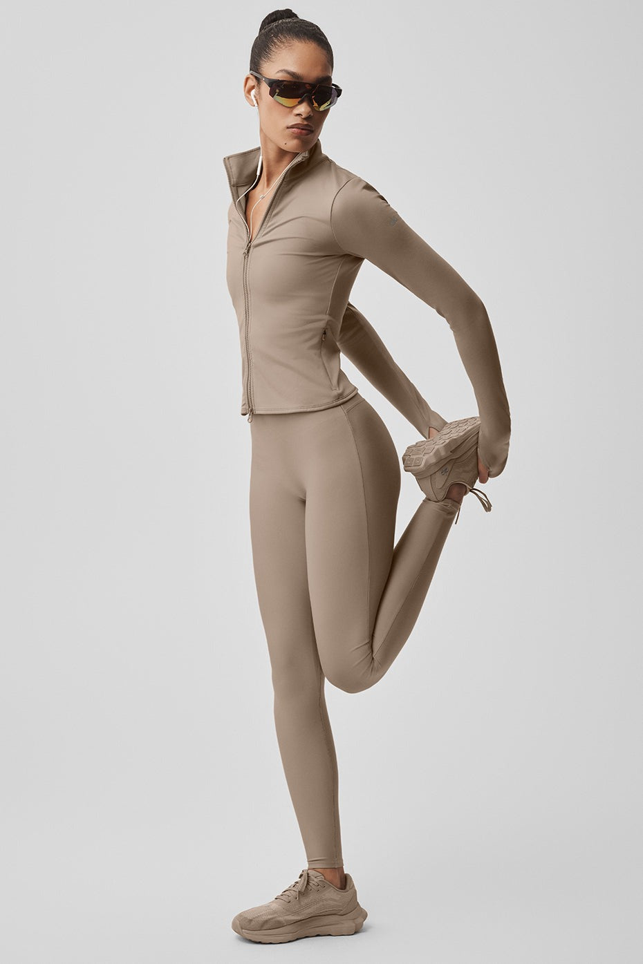 Airlift High-Waist Sleek Legging - Gravel