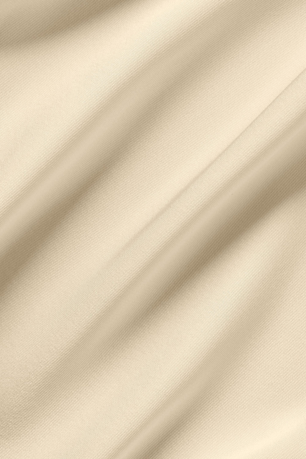 Silk Blend Radiance Long Sleeve Top - Sandy Beige