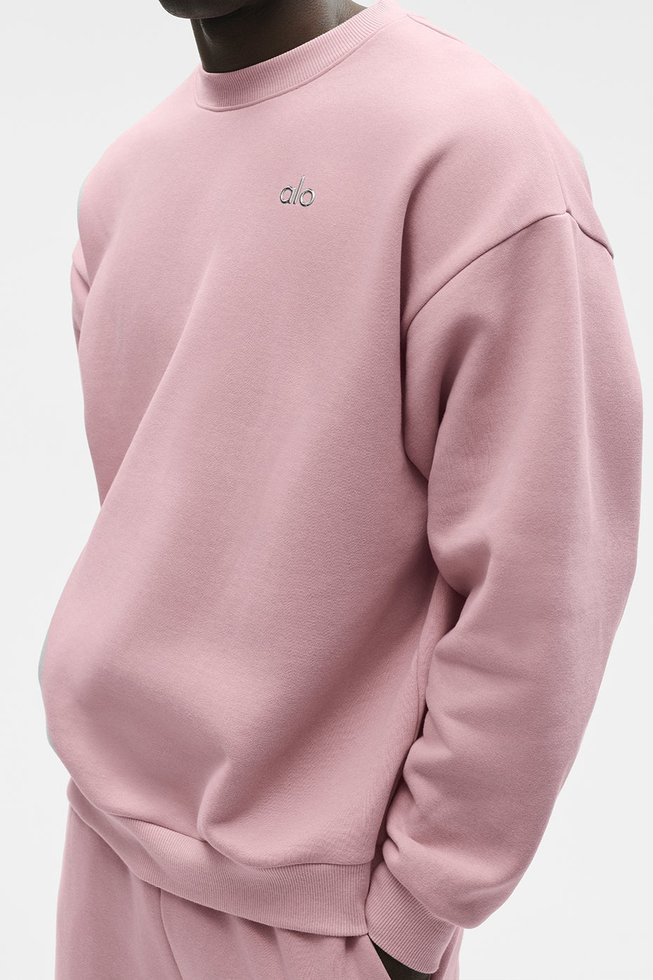 Accolade Crew Neck Pullover - Vintage Pink