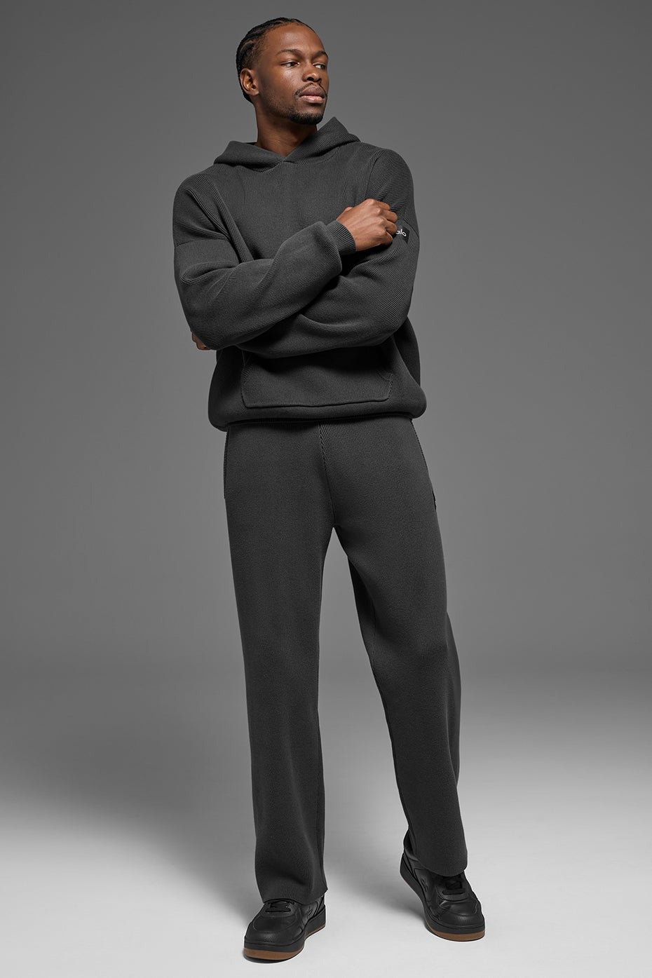 Scholar Straight Leg Sweatpant - Anthracite