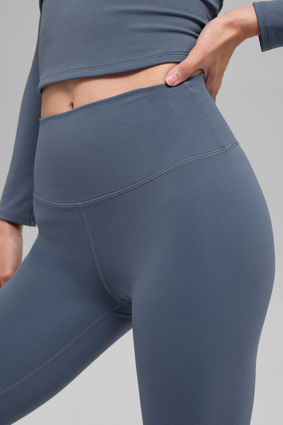 ALO Softsculpt High-Waist Legging - Bluestone