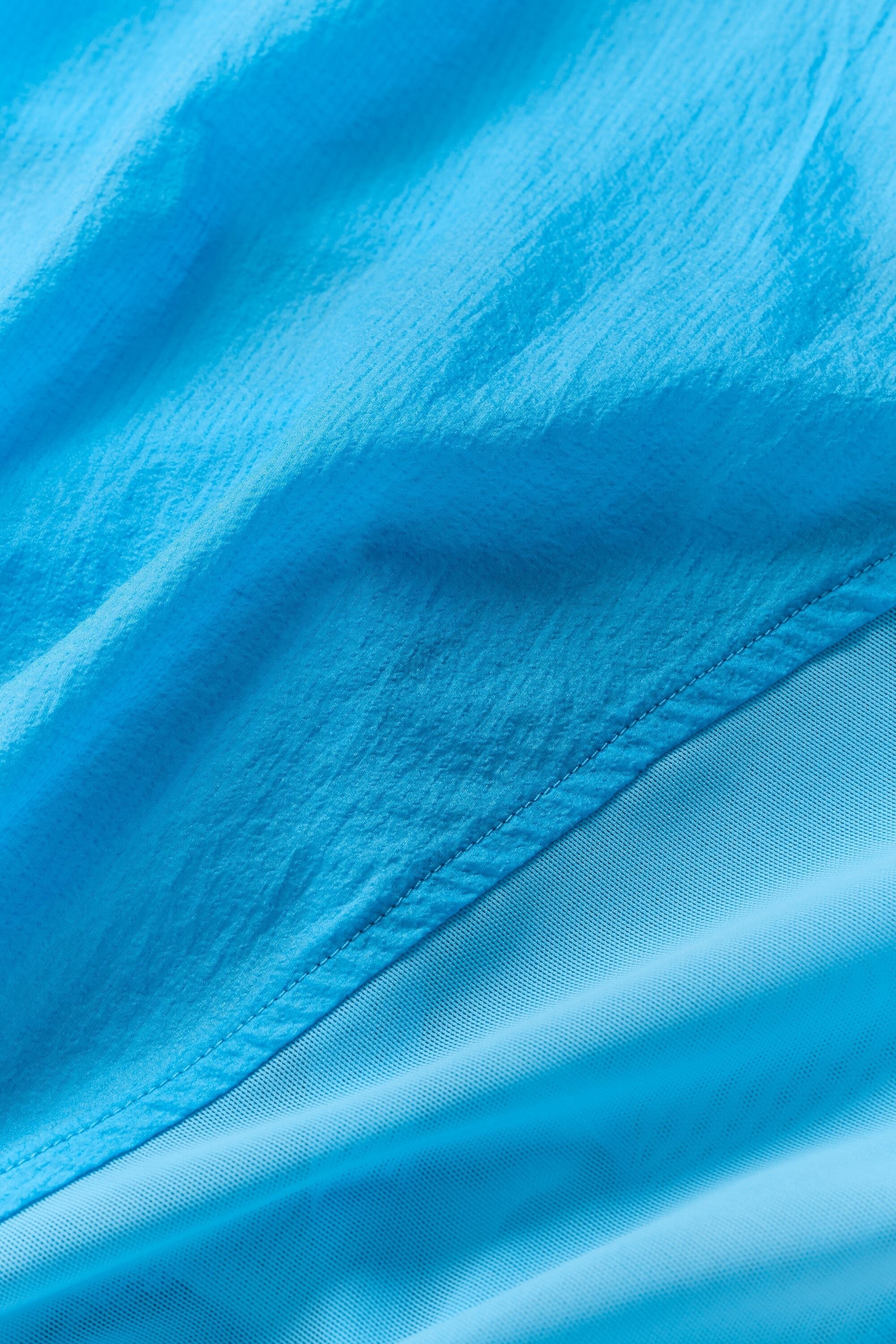 1/4 Zip Go Time Pullover - Azure Blue