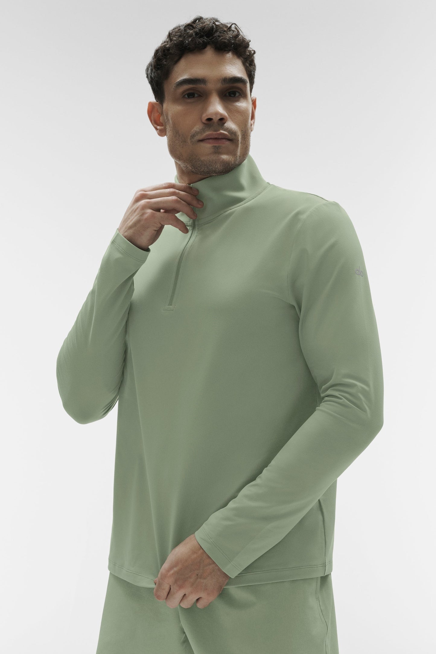Conquer 1/4 Zip Reform Long Sleeve - Dune Grass