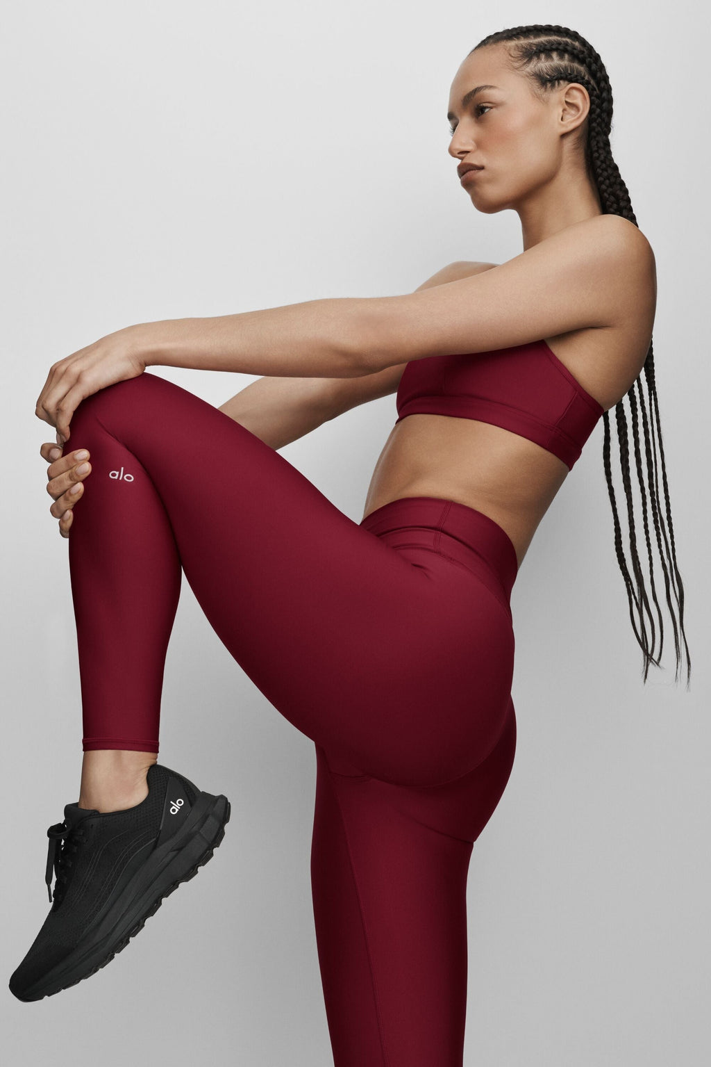 7/8 High-Waist Airlift Legging - Summer Romance Red