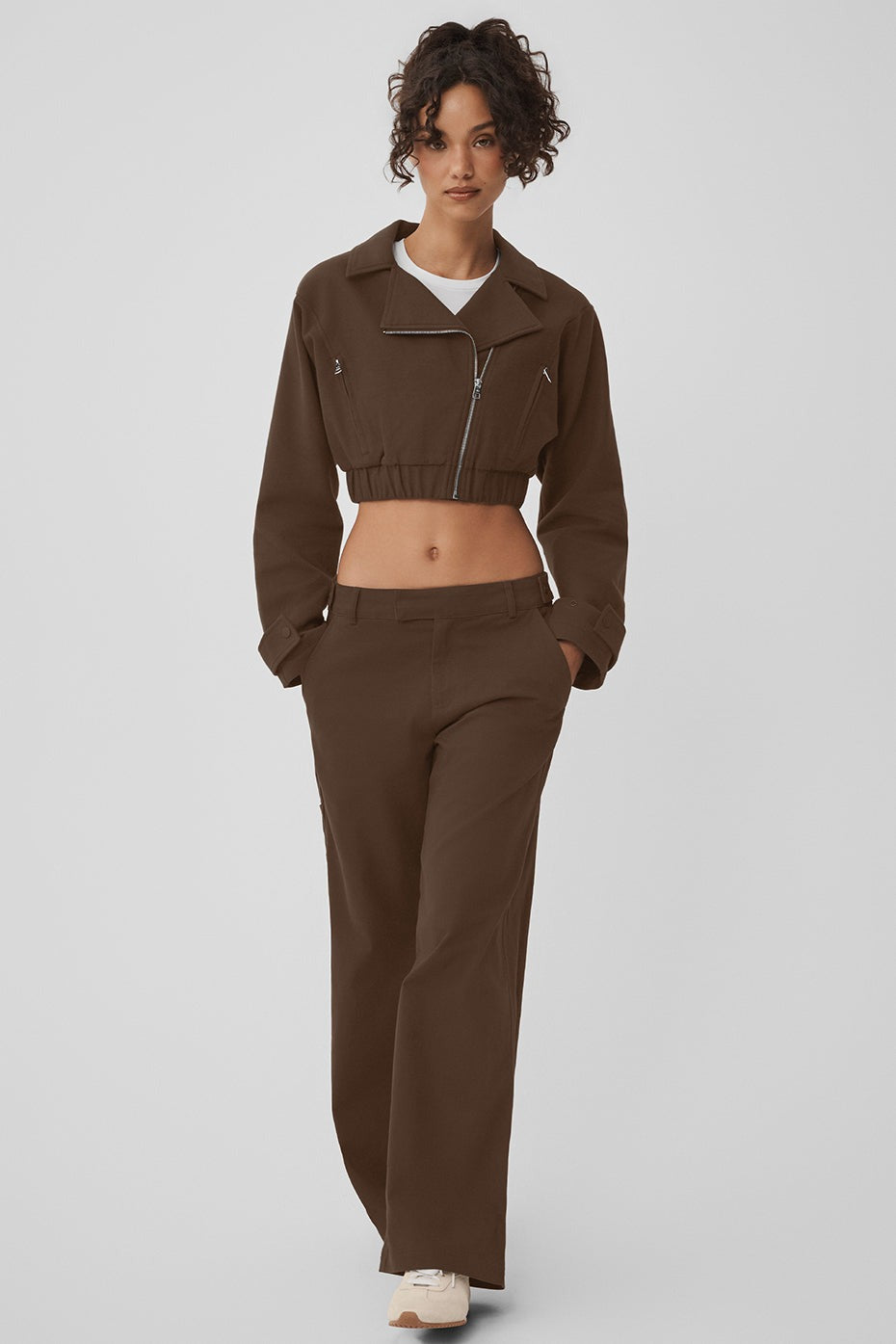 Cropped Cosmopolitan Jacket - Espresso