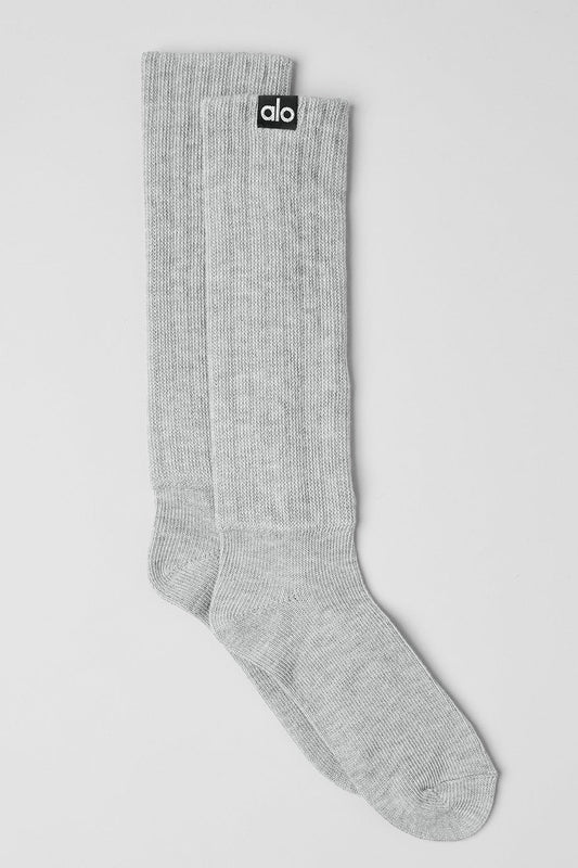 Unisex Scrunch Sock - Athletic Heather Grey