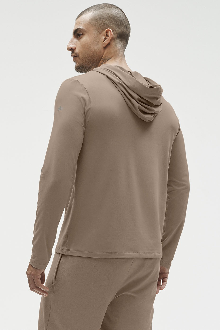 Conquer Reform Long Sleeve With Hood - Gravel