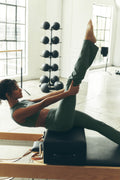 ALO Softsculpt Foldover Flare Legging (Regular) - Clover Green