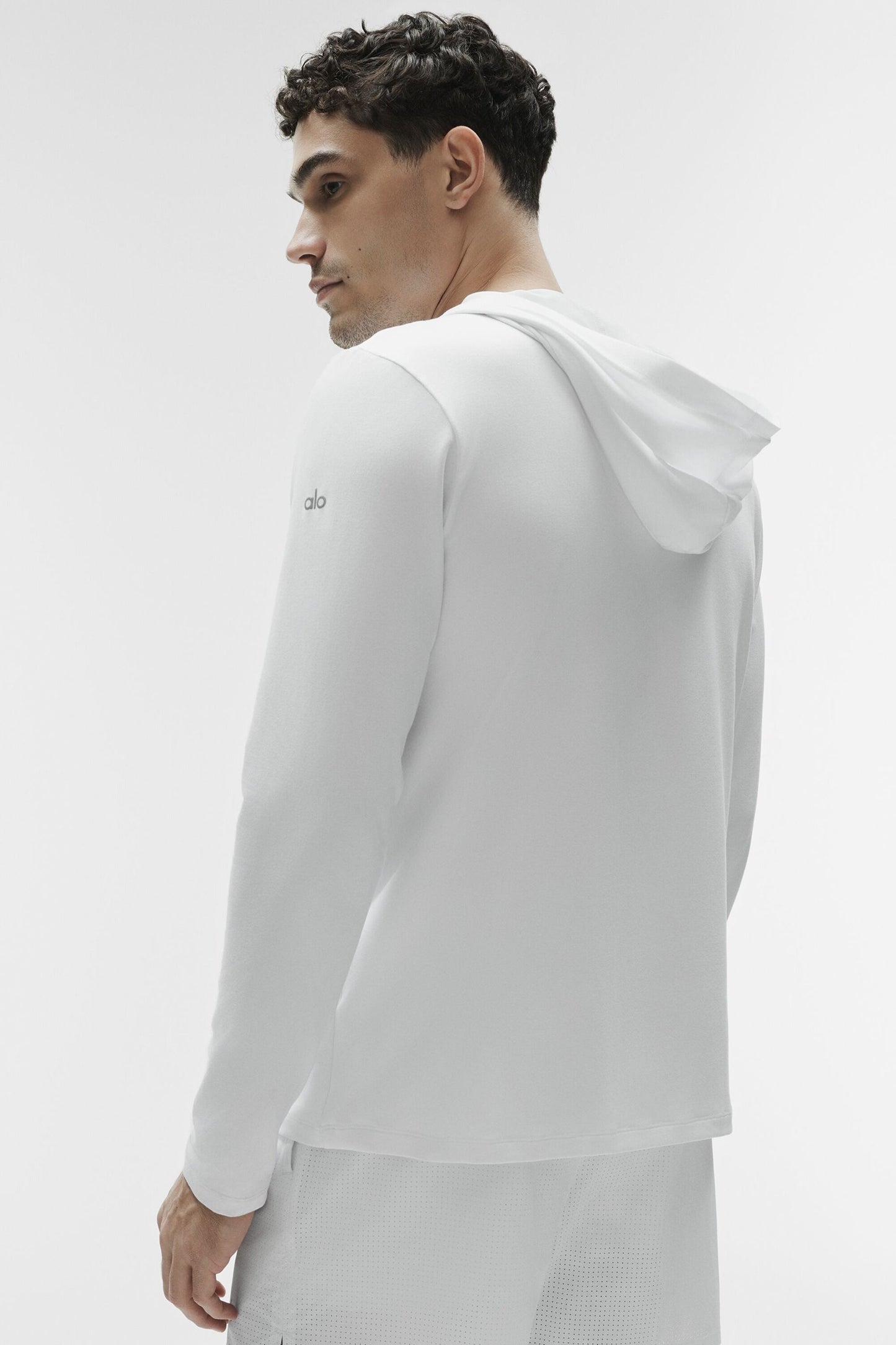 Conquer Reform Long Sleeve With Hood - White