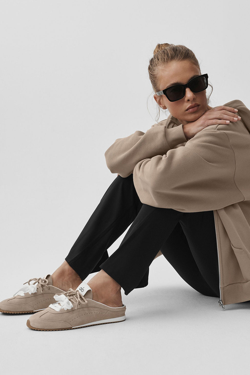 ALO Sunset Sneaker Mule - Gravel