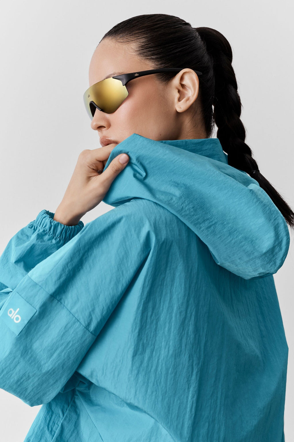 Axis Hooded Pullover - Blue Breeze