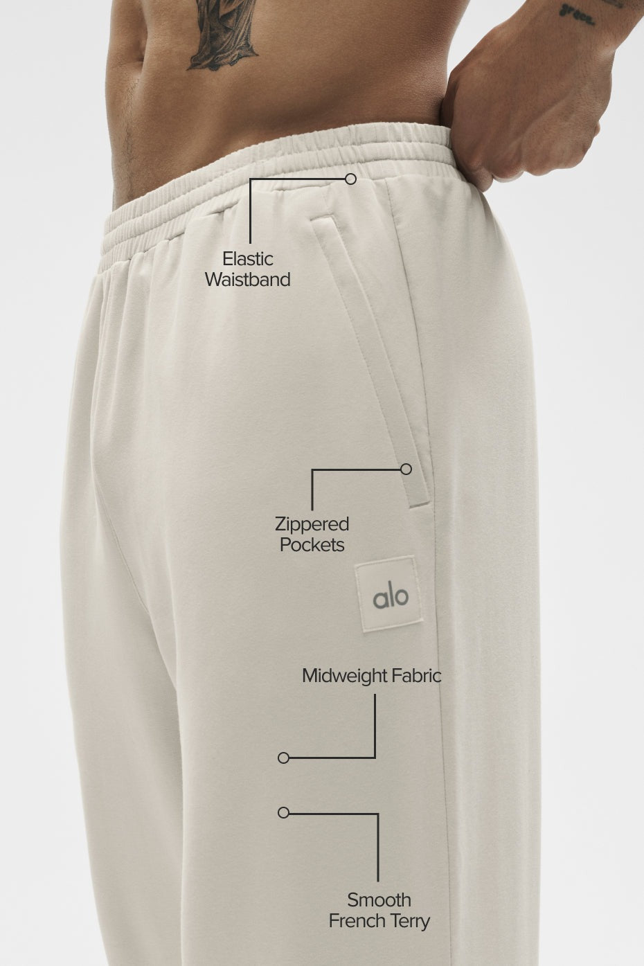 Double Take Straight Leg Pant - Bone