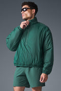 Latitude Light Weight 1/2 Zip Pullover Jacket - Winter Ivy