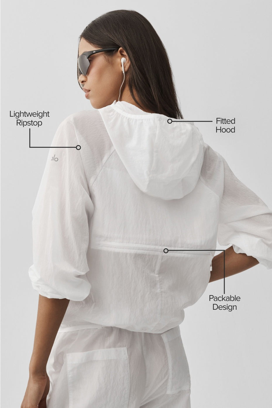 Ripstop Electric Jacket - White
