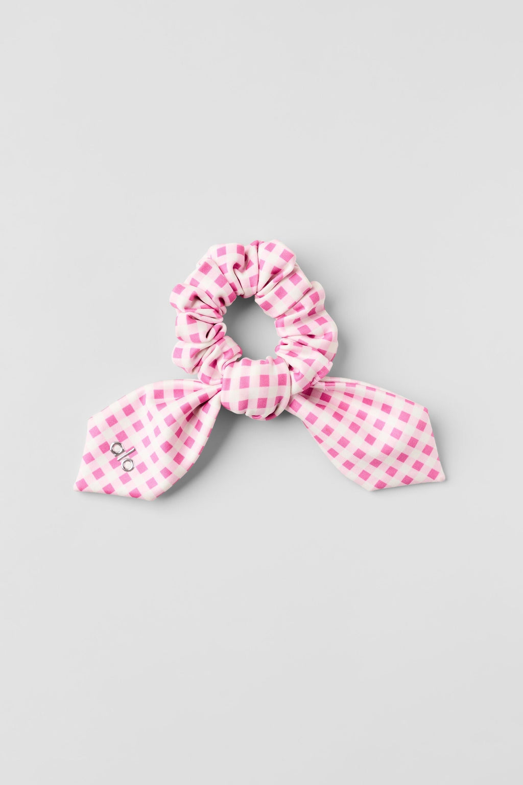 Airlift Gingham Rhythm Scrunchie - Paradise Pink Gingham